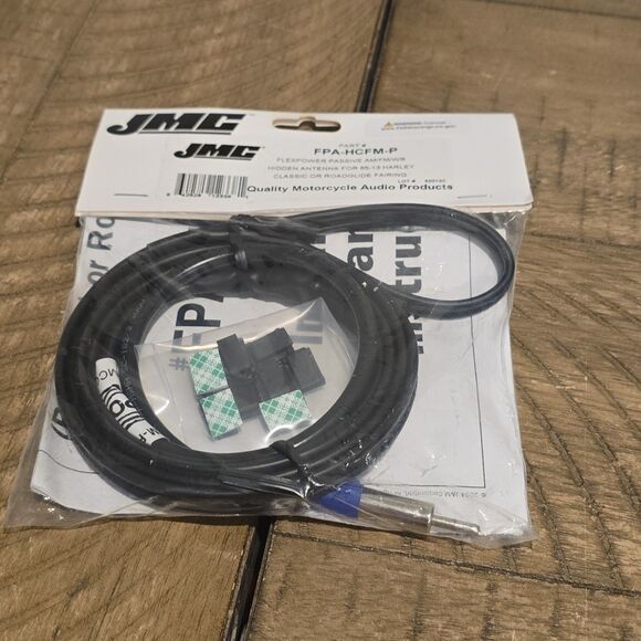 J & M Other - J&M Flexpower Hide-A-Way Passive AM/FM/WB Antenna #FPA-HCFM-P Harley Davidson
